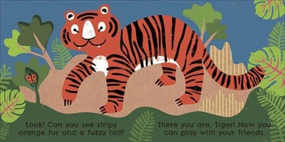 DK Where Are You Tiger?: A Plastic-free Touch and Feel Book 