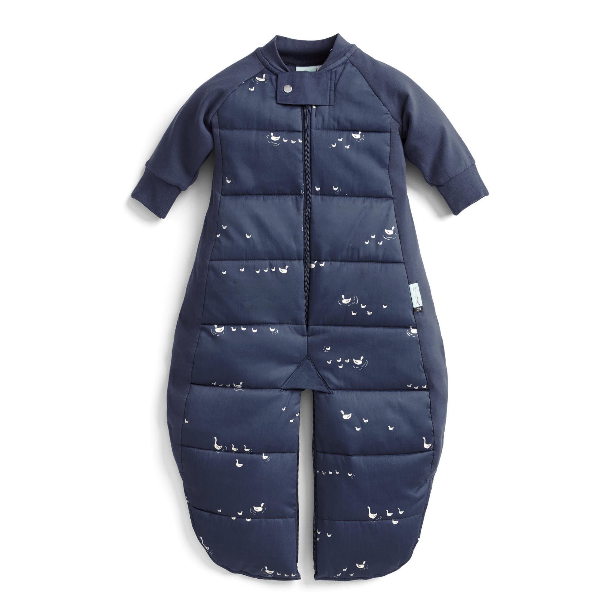 Ergopouch Organik Çift Kullanım Uyku Tulumu 2.5 TOG - Lucky Ducks