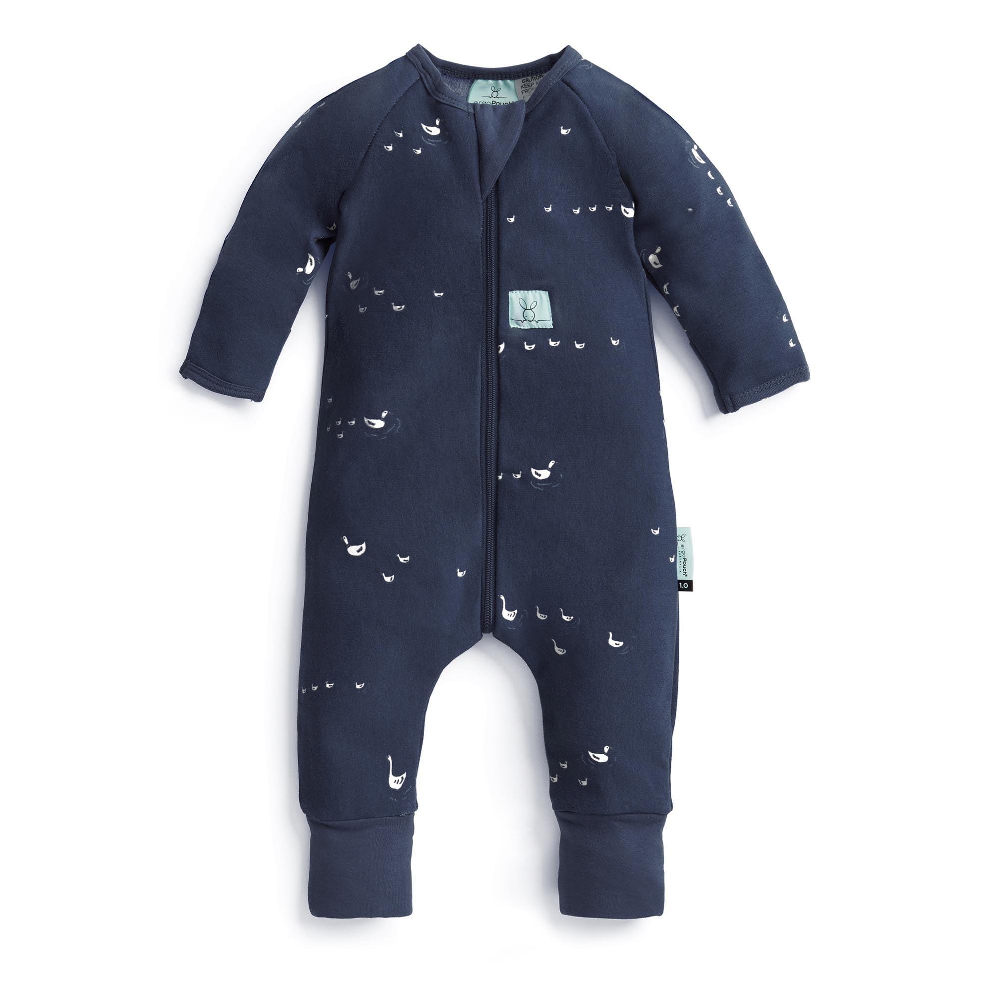 Ergopouch Organik Patikli Uyku Tulumu 1.0 TOG - Lucky Ducks