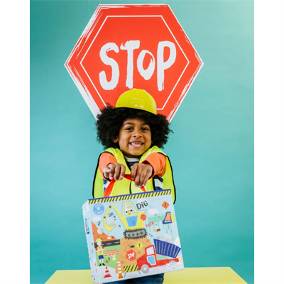 FLOSS & ROCK Ahşap Figürlü Oyun Kutuları / Construction