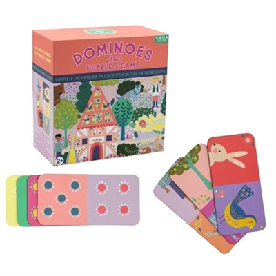 Floss & Rock Çift Taraflı Domino Kartları / Fairy Tale