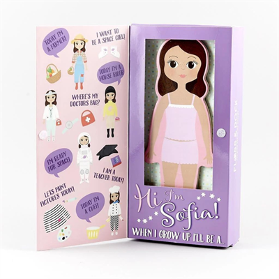 Floss & Rock Mıknatıslı Giydirme Setleri / Sophia