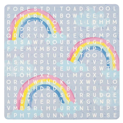 Floss & Rock Mıknatıslı Kutu Oyunları – 4'ü 1 arada / Rainbow Fairy