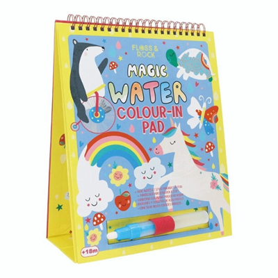 Floss & Rock Renk Değiştiren Water Magic Boyama Kitabı / Rainbow Fairy