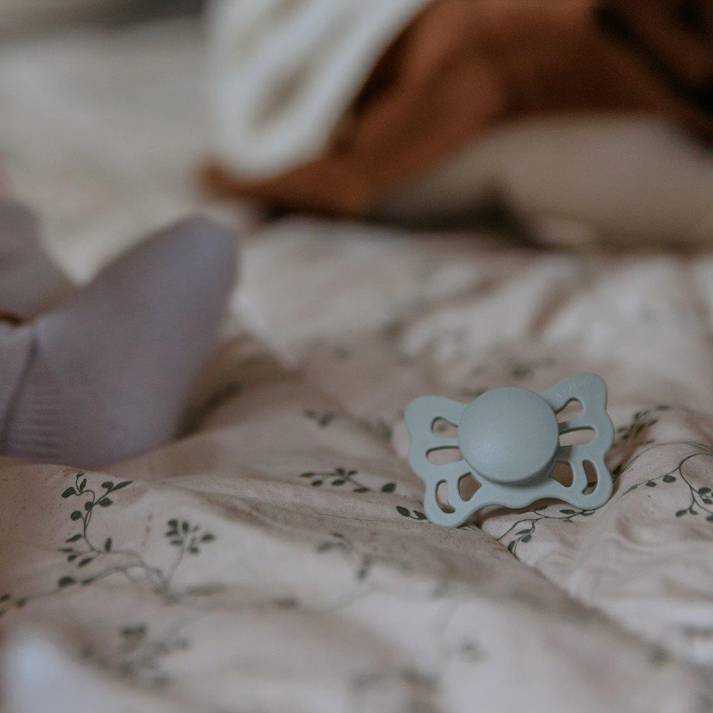 FRIGG Butterfly İkili Silikon Emzik - Cream / Sage