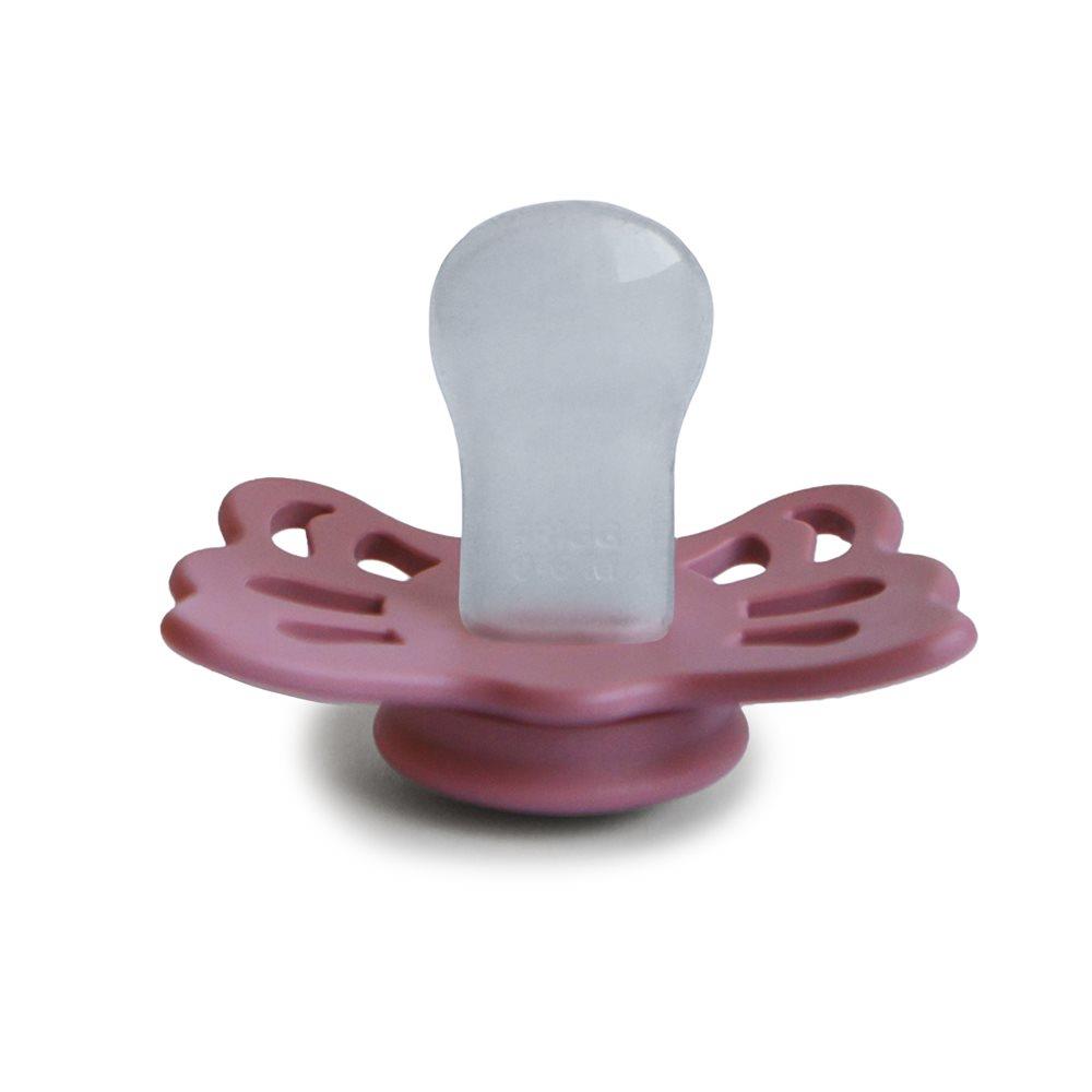 FRIGG Butterfly Silikon Emzik - Dusty Rose