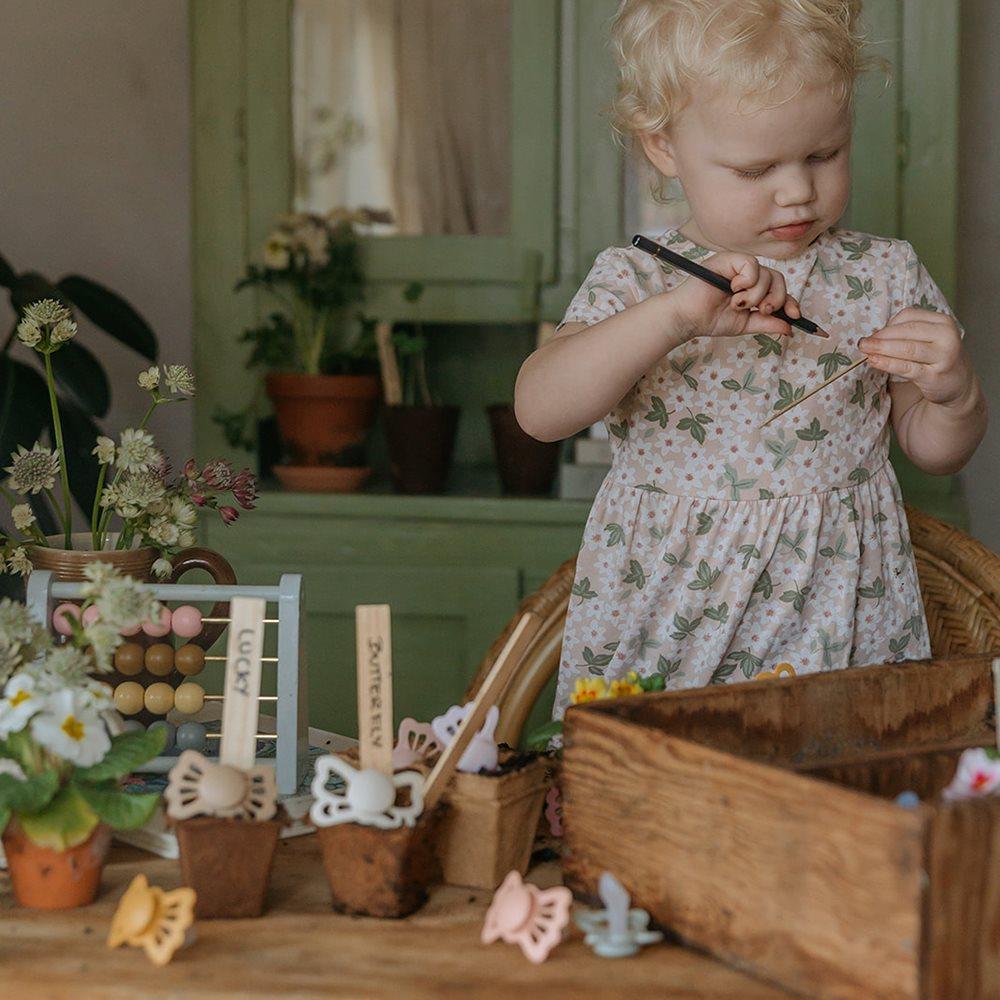 FRIGG Butterfly Silikon Emzik - Dusty Rose