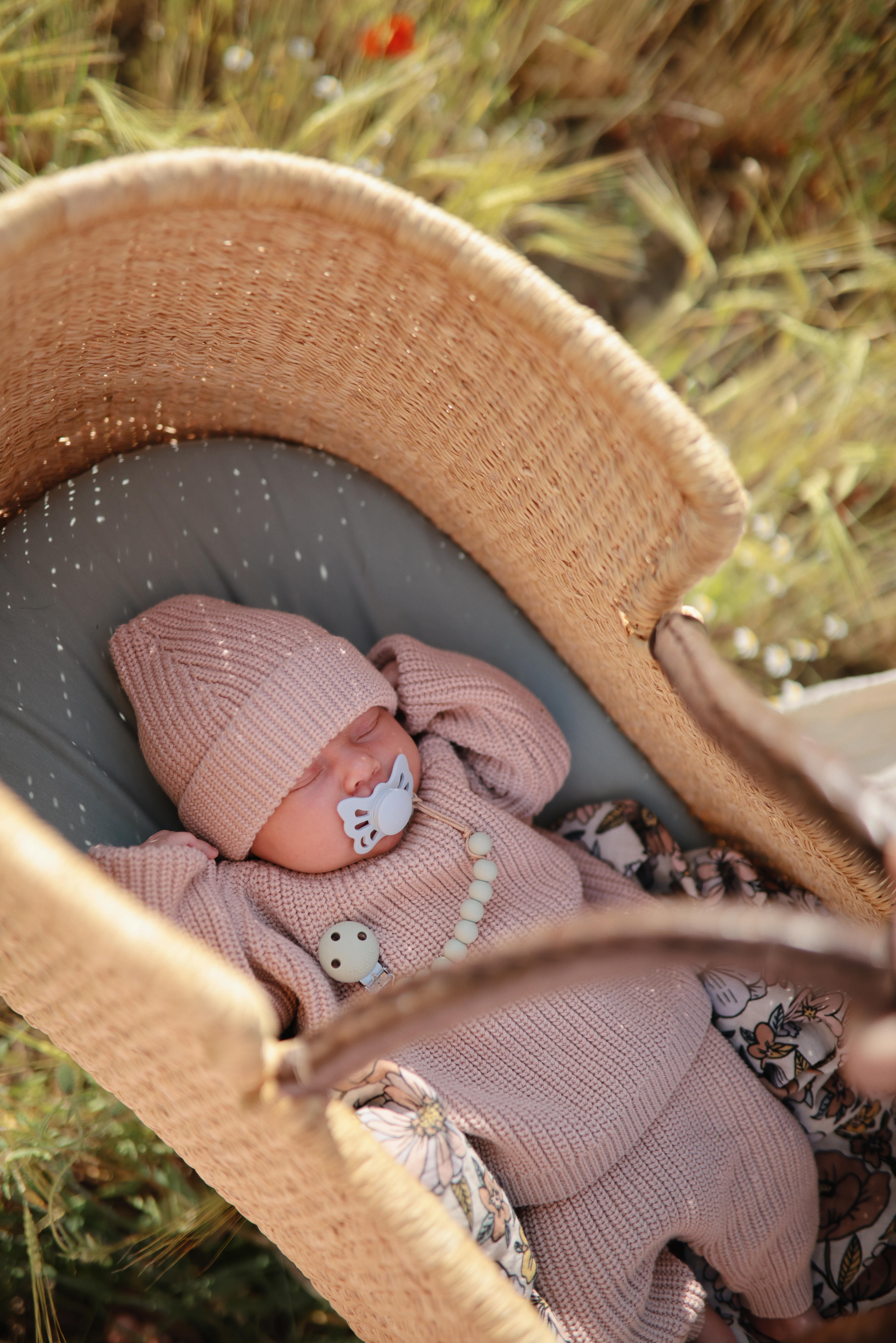 FRIGG Butterfly Silikon Emzik - Pretty in Peach 0-6 Ay