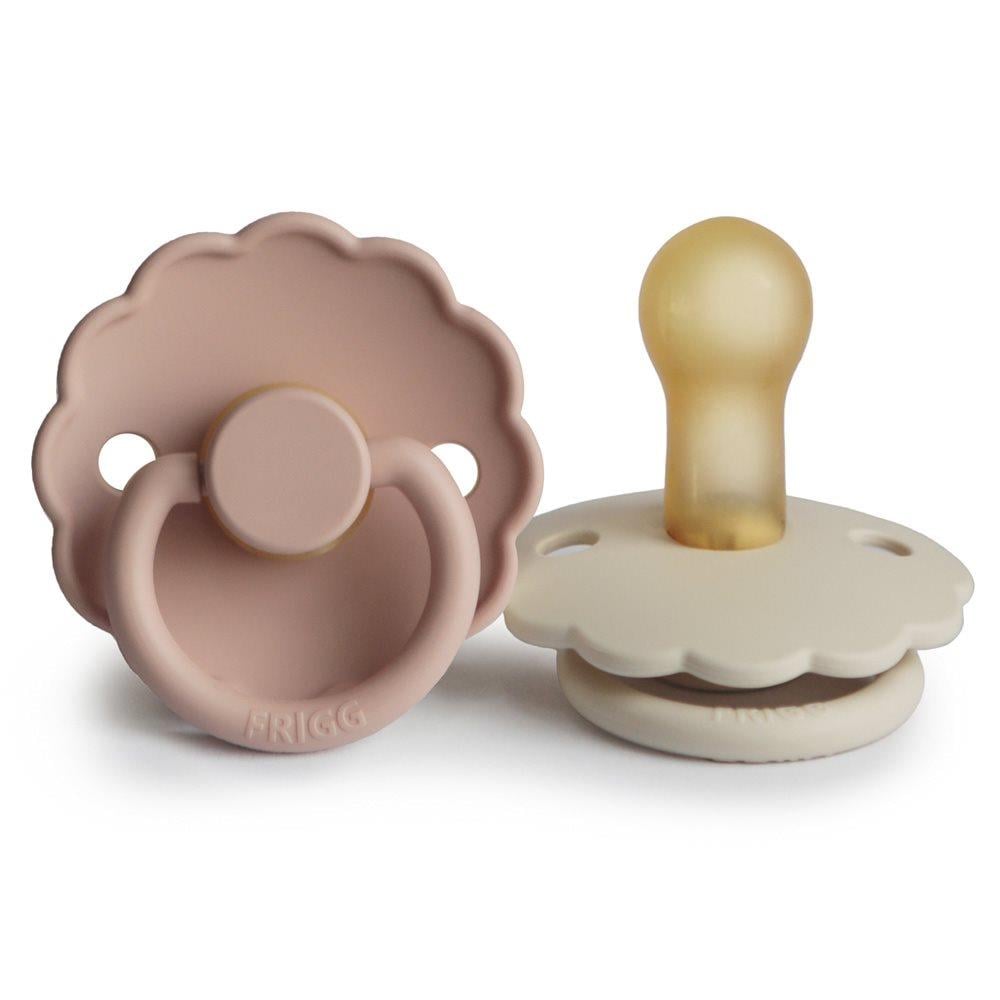 FRIGG Daisy İkili Kauçuk Emzik - Blush & Cream 6-18 Ay