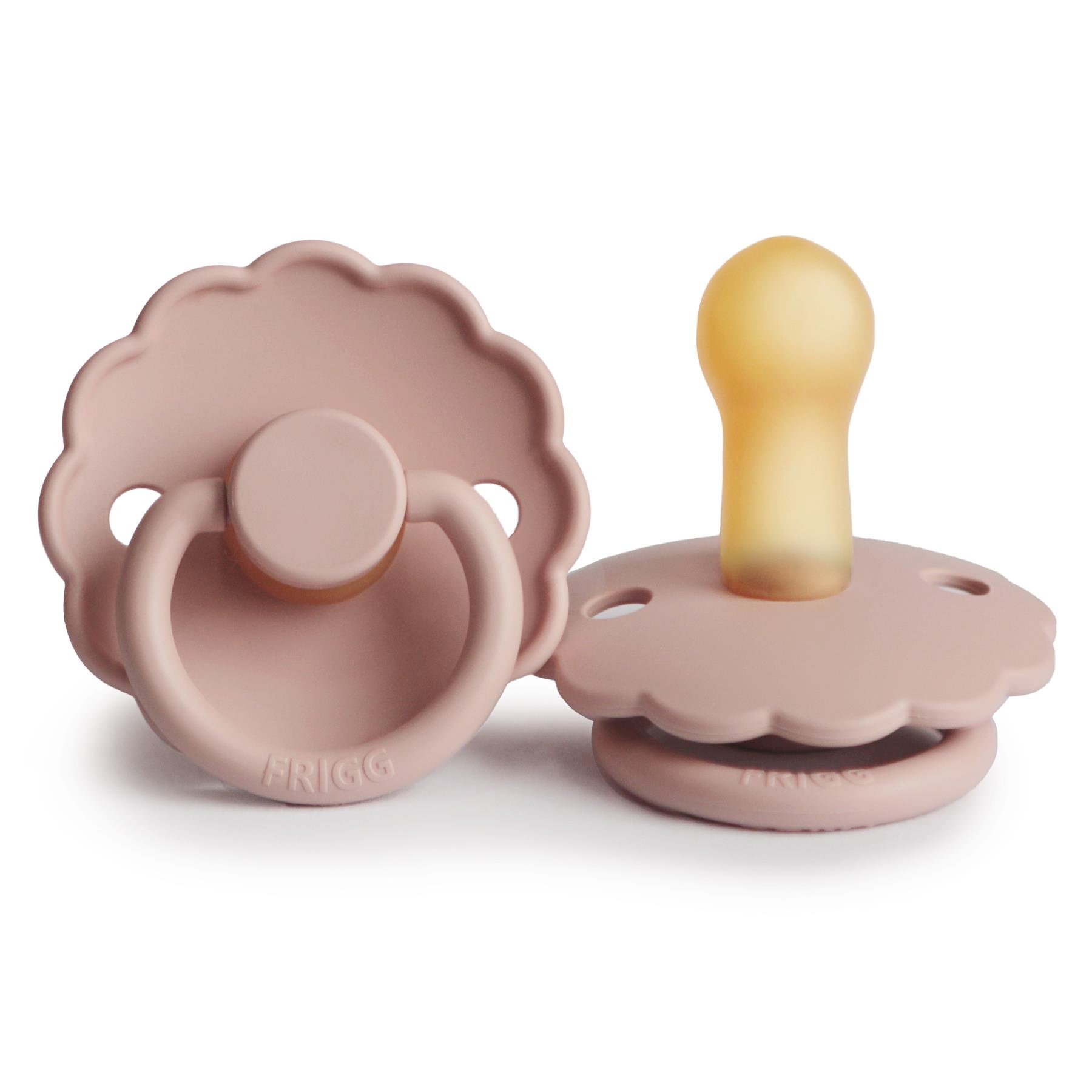 FRIGG Daisy Kauçuk Emzik - Blush 6-18 Ay