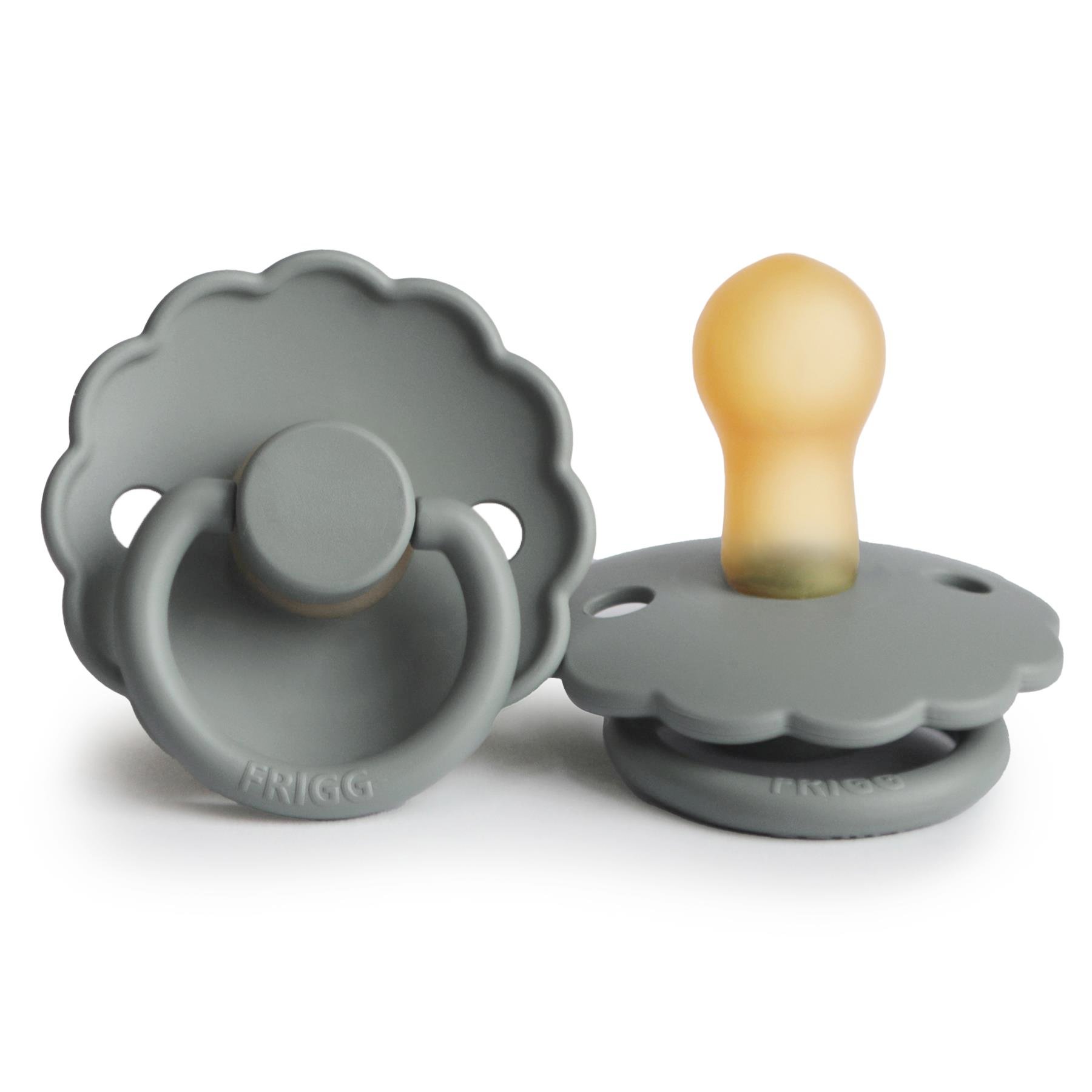 FRIGG Daisy Kauçuk Emzik - French Gray 0-6 Ay