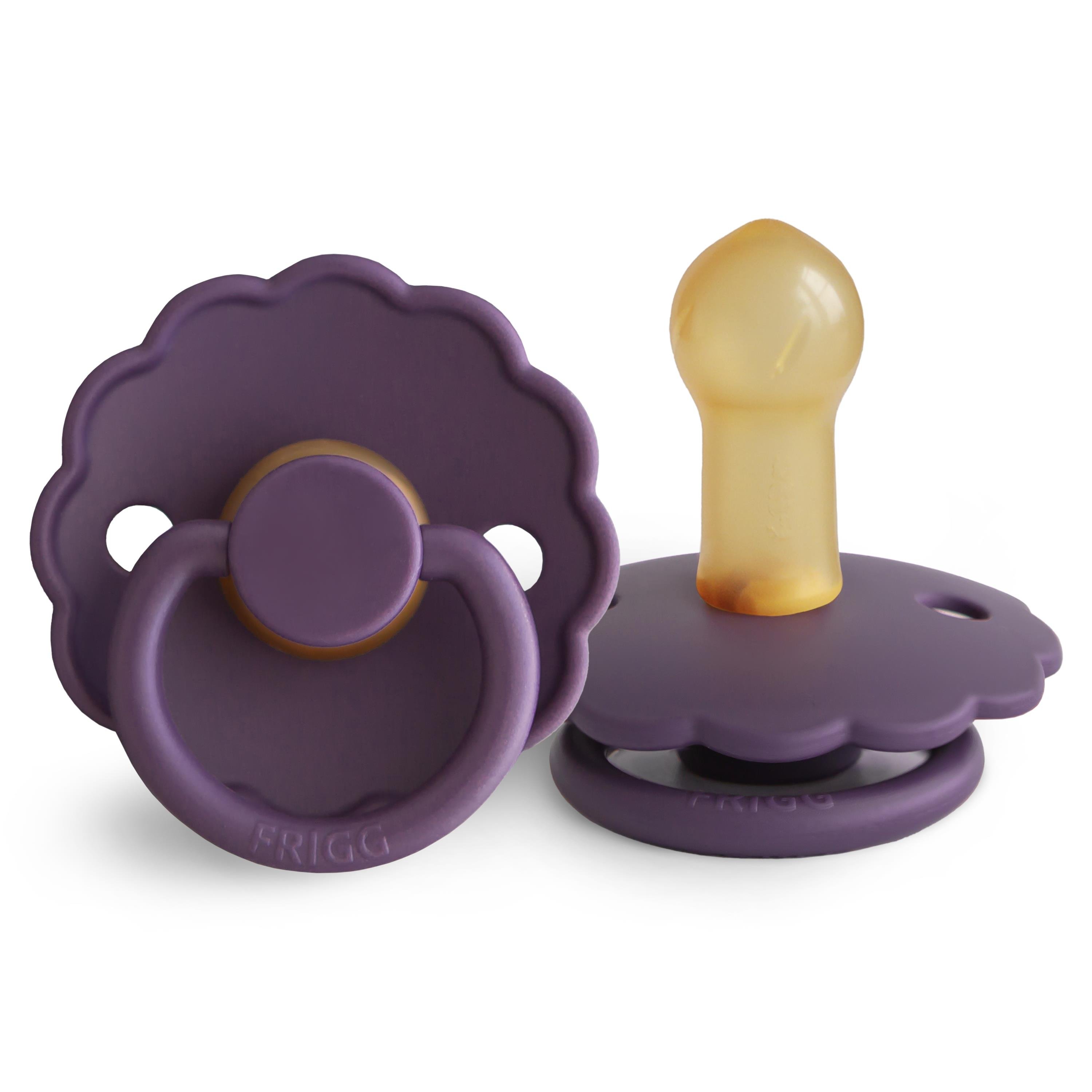 FRIGG Daisy Kauçuk Emzik - Violet 6-18 Ay