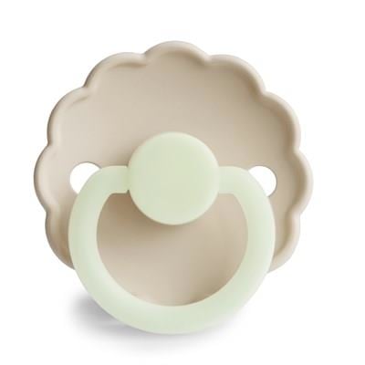 FRIGG Daisy Silikon Emzik - Karanlıkta Parlayan - Cream Night