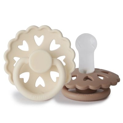 FRIGG Fairytale İkili Silikon Emzik - Cream/Silky Satin
