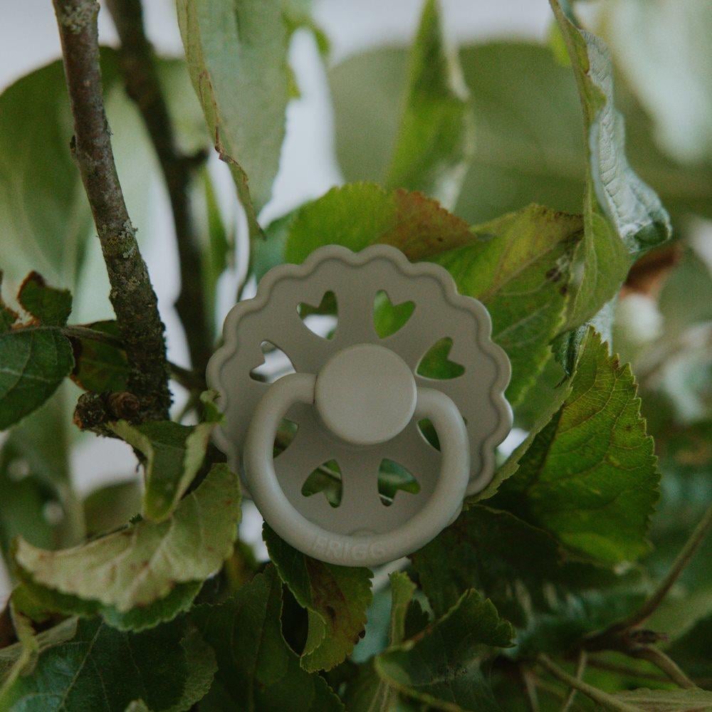 FRIGG Fairytale İkili Silikon Emzik - Silky Satin/Willow Grey  0-6 Ay 