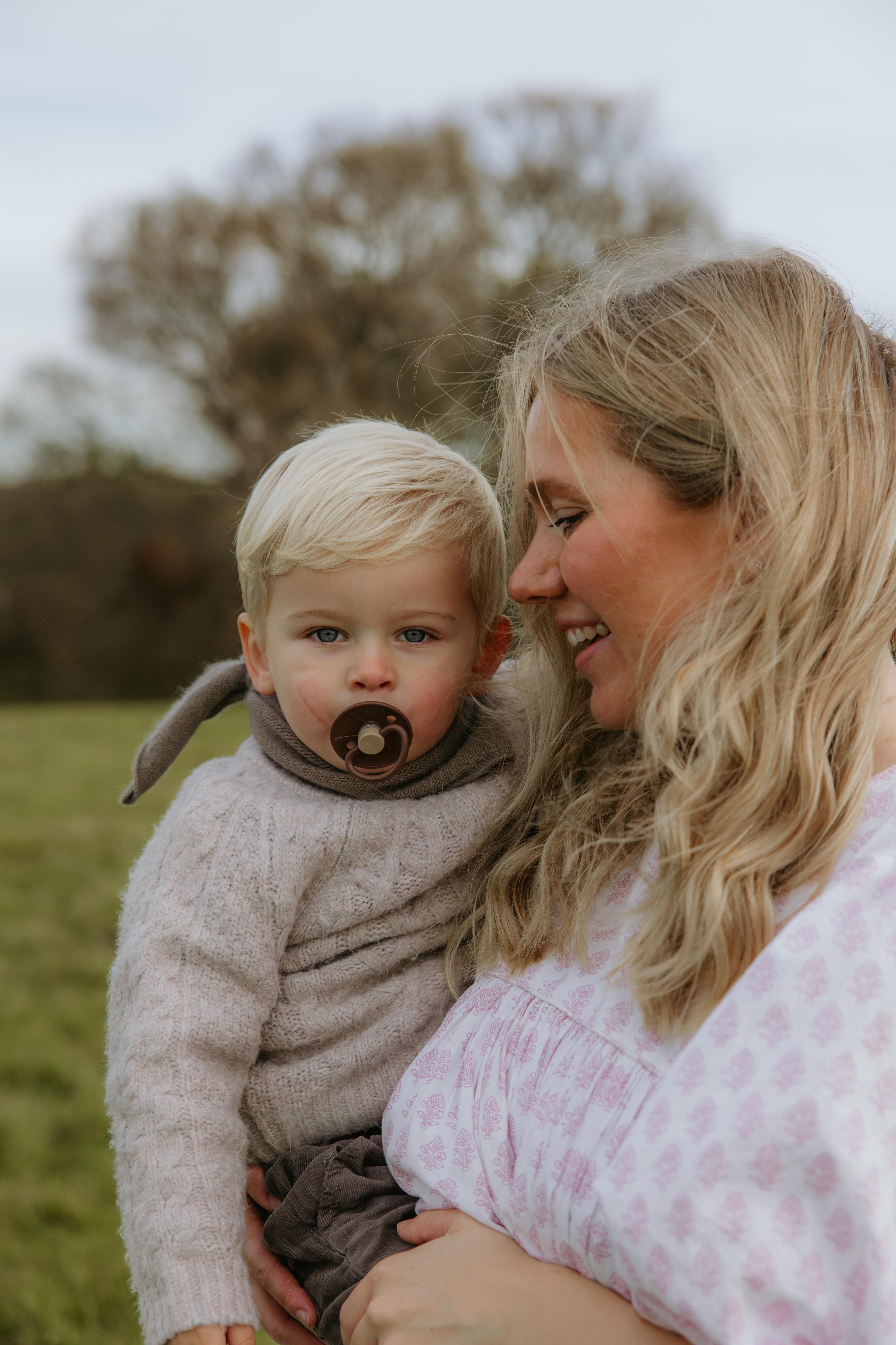 FRIGG Little Viking Silikon Emzik - Björn Cocoa