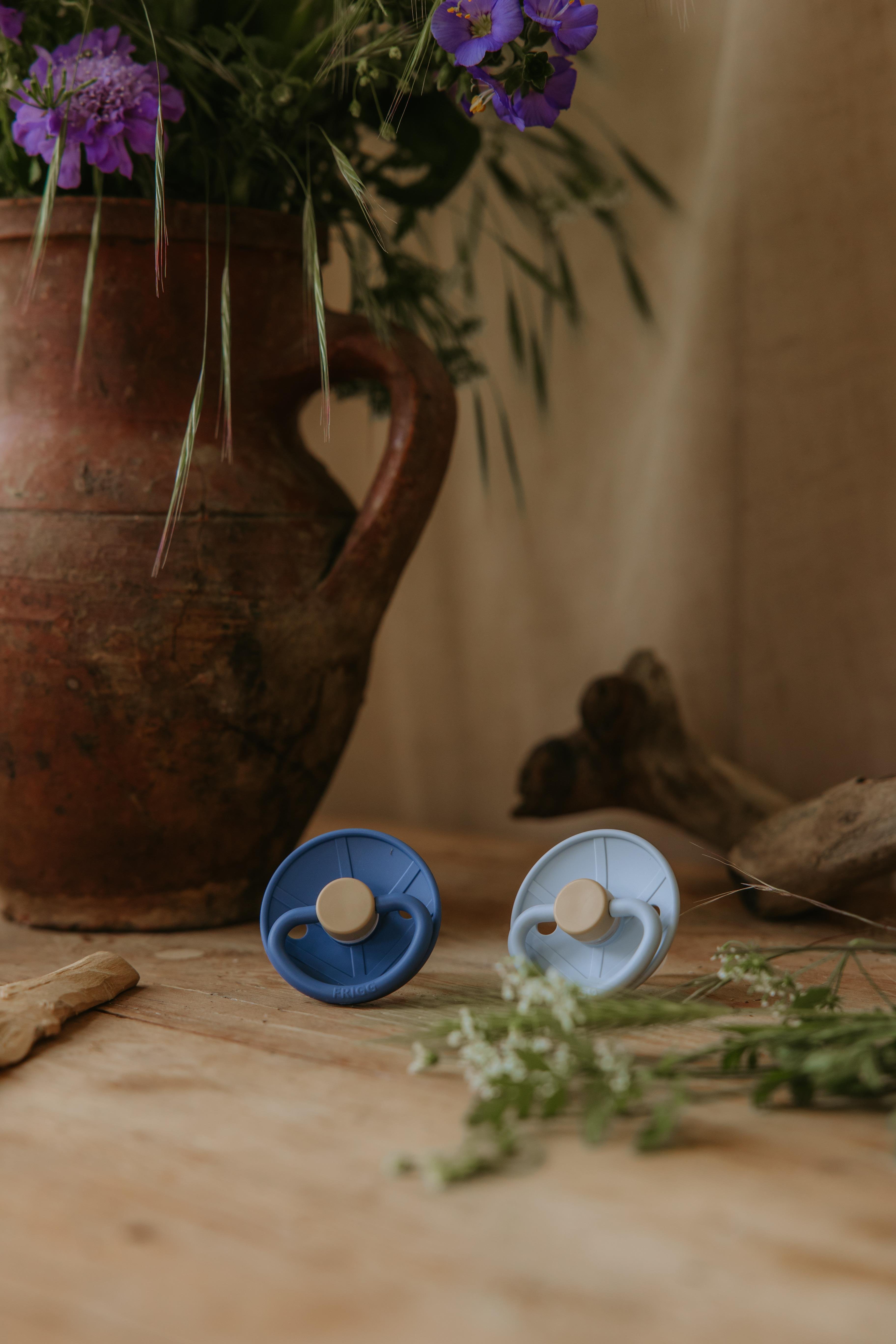 FRIGG Little Viking Silikon Emzik - Knud Powder Blue