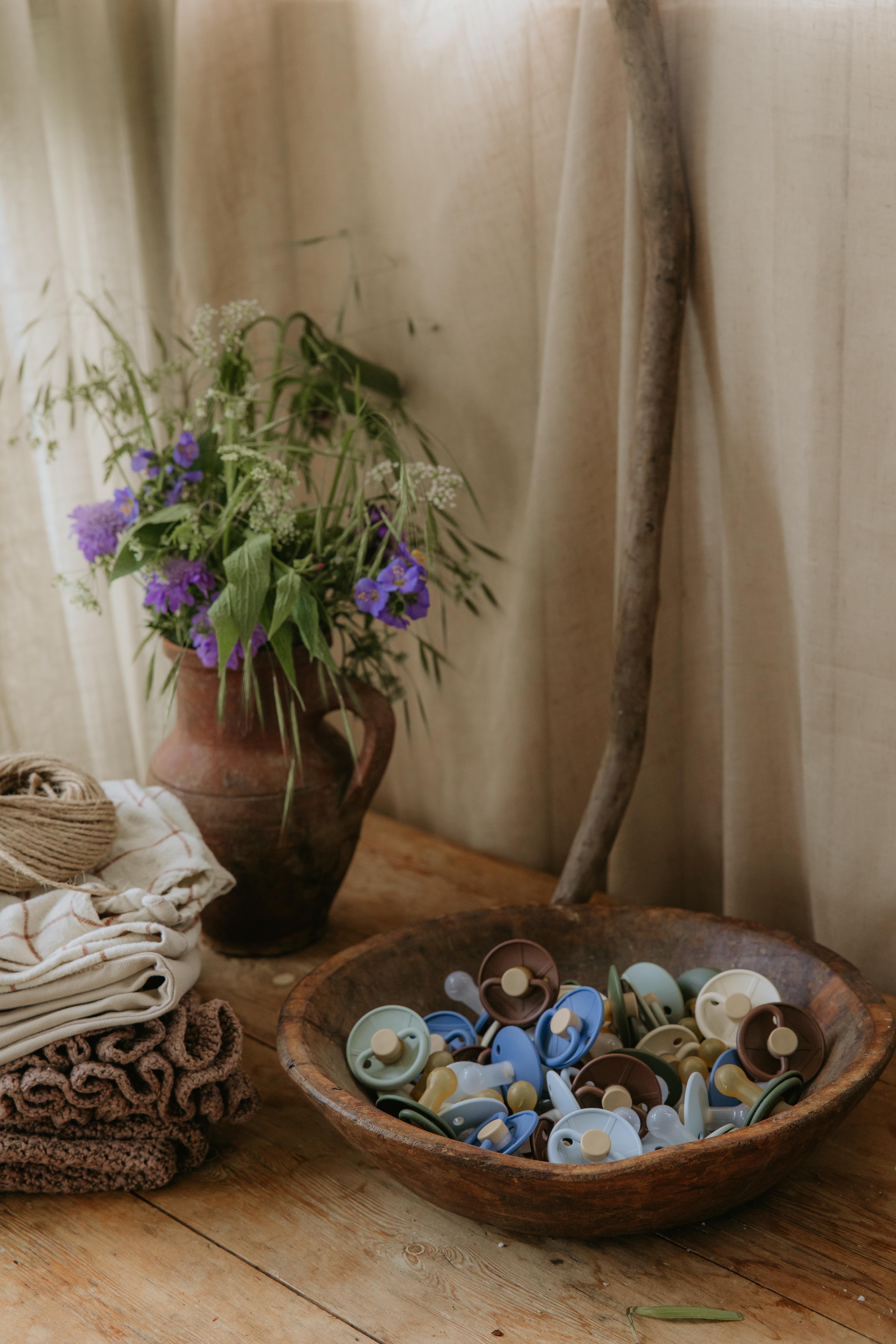 FRIGG Little Viking Silikon Emzik - Knud Powder Blue