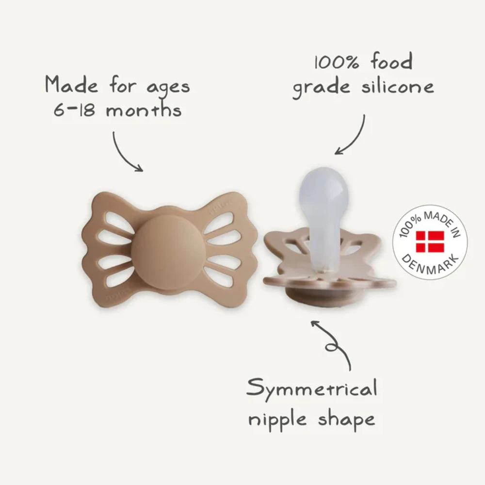 FRIGG Lucky Silikon Emzik - Twilight Mauve 6-18 Ay