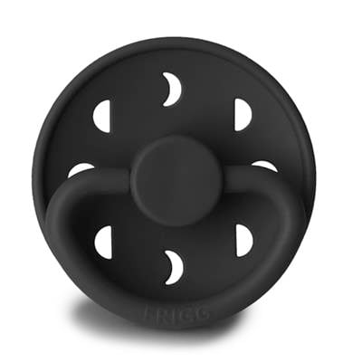 FRIGG Moon Phase Silikon Emzik - Jet Black