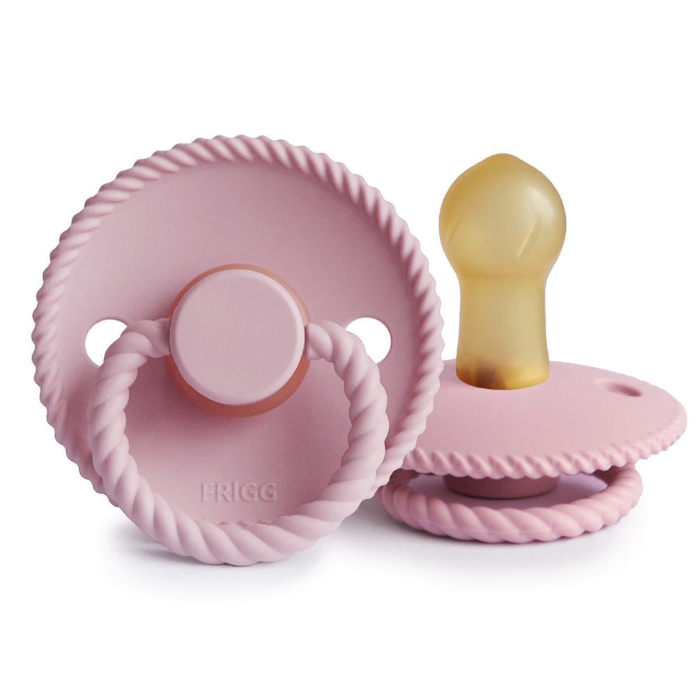 FRIGG Rope Kauçuk Emzik - Baby Pink