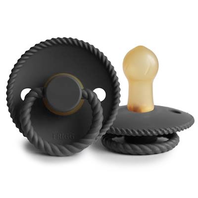 FRIGG Rope Kauçuk Emzik - Jet Black