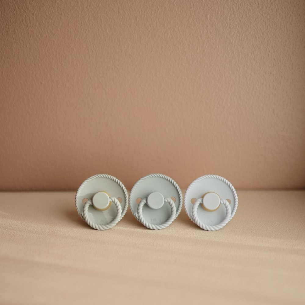 FRIGG Rope Silikon Emzik - French Gray 6-18Ay