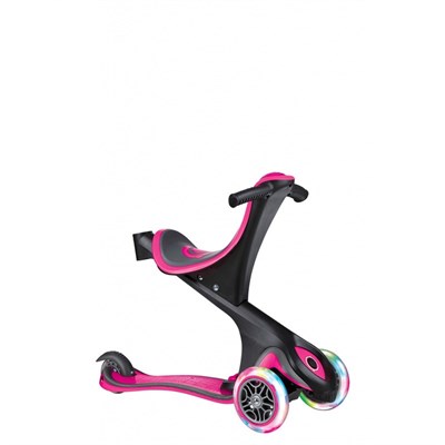 Globber Evo Go Up Comfort Işıklı Scooter - Pembe