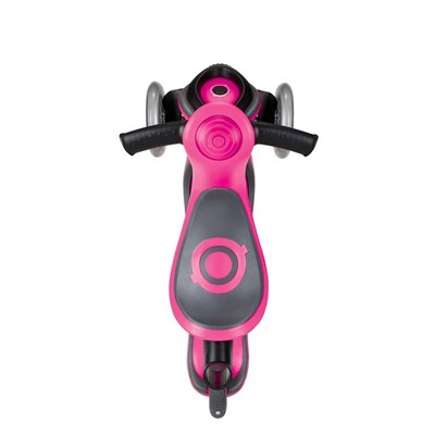 Globber Evo Go Up Comfort Scooter - Pembe