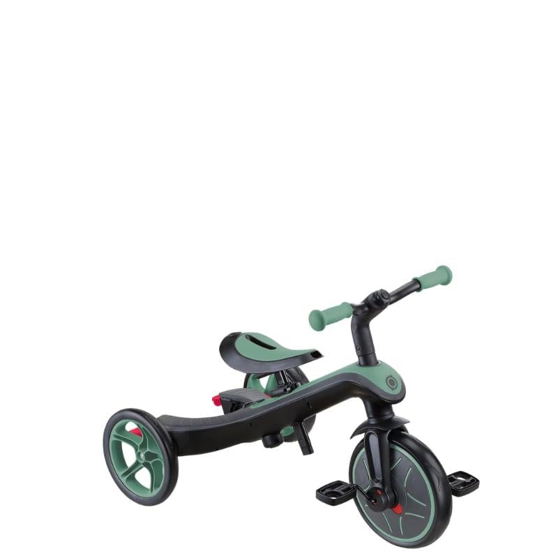 Globber Explorer 4in1 Trike Bisiklet - Zeytin Yeşili