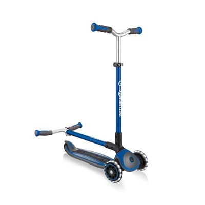 Globber Master Işıklı Katlanabilir Scooter - Lacivert