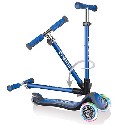Globber Scooter Elite Deluxe Işıklı - Lacivert
