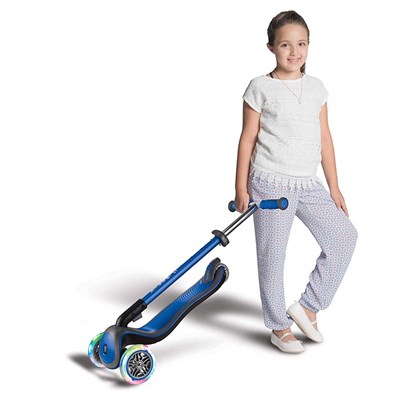 Globber Scooter Elite Deluxe Işıklı - Lacivert