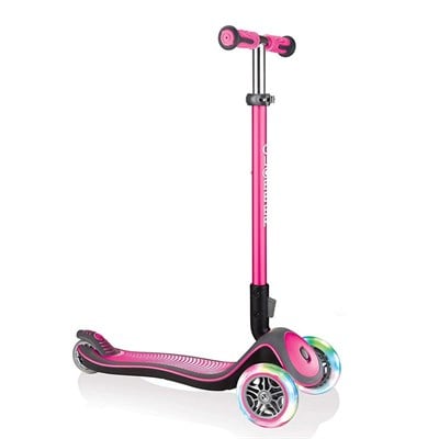 Globber Scooter Elite Deluxe Işıklı - Pembe