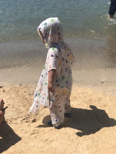 Happy Folks Müslin Panço - Cake by the Ocean