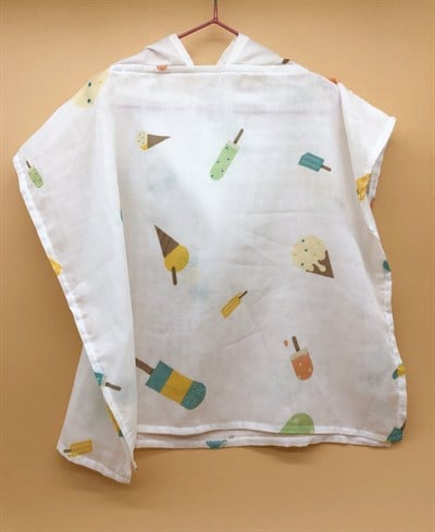 Happy Folks Müslin Panço - Ice-Cream