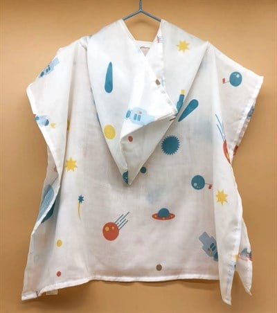 Happy Folks Müslin Panço - Lost in Space