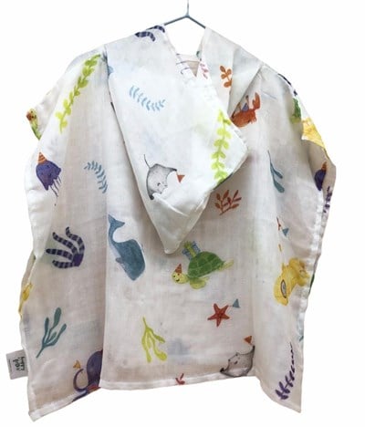 Happy Folks Organik Müslin Panço - Cake by the Ocean