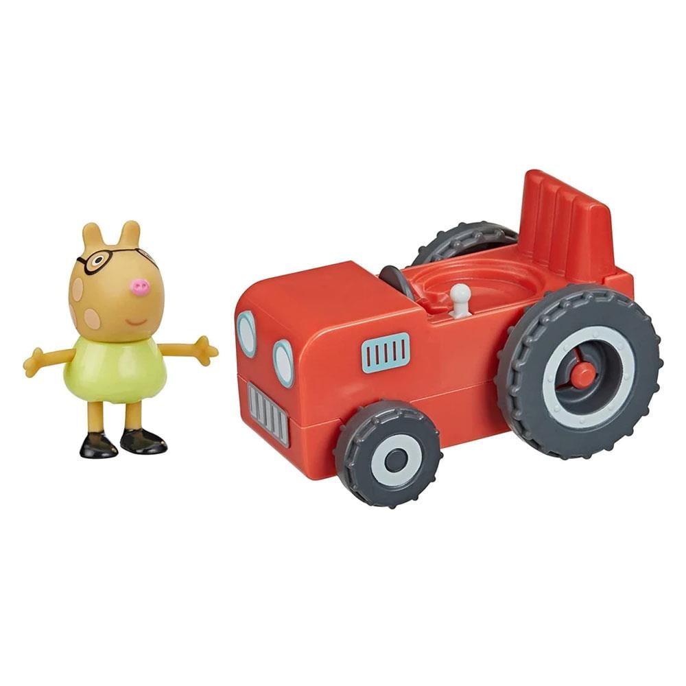 Hasbro - Peppa Pig Tekli Figür Aracı - Traktör