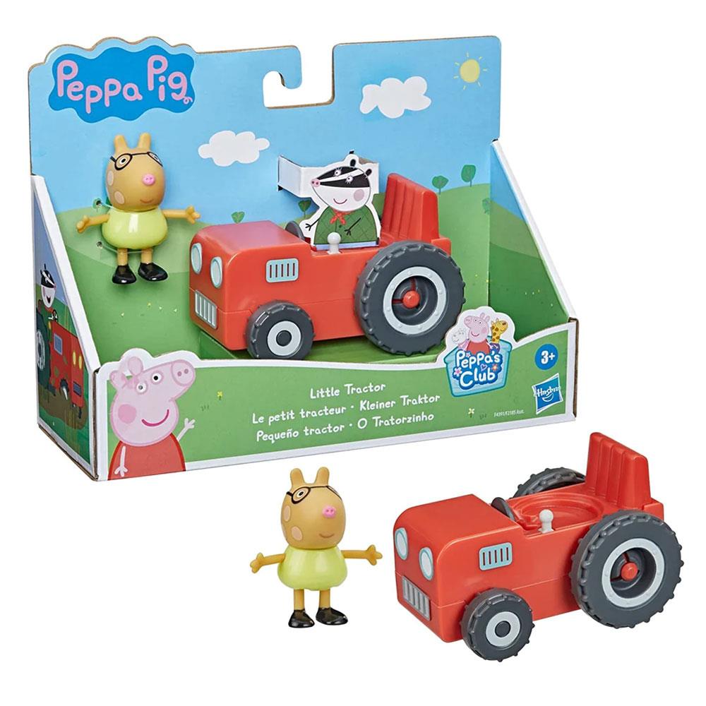 Hasbro - Peppa Pig Tekli Figür Aracı - Traktör