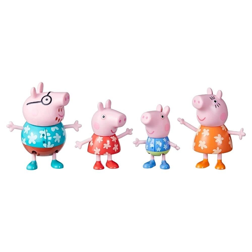 Hasbro - Peppa Pig ve Ailesi 4'lü Figür Seti