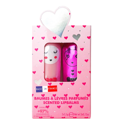 Inuwet Dudak Balmı 2'li Set - Strawberry / Milkshake