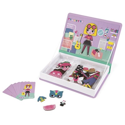 Janod Mıknatıslı Oyun Kitabı Kostümler