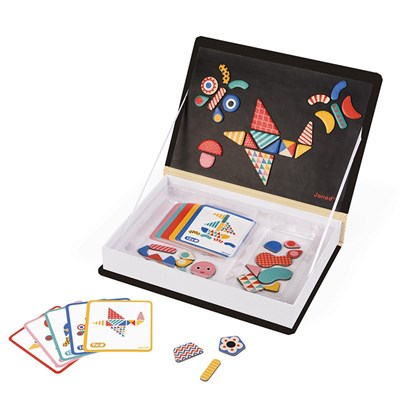 Janod Mıknatıslı Oyun Kitabı Şekiller