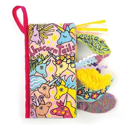 Jellycat Bez Kitap/Unicorn Tails Book