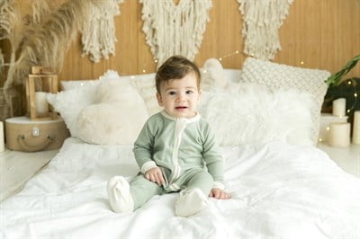 Kidzee Z-Suit Pure Sage Patikli Uzun Tulum (1.0 Tog)