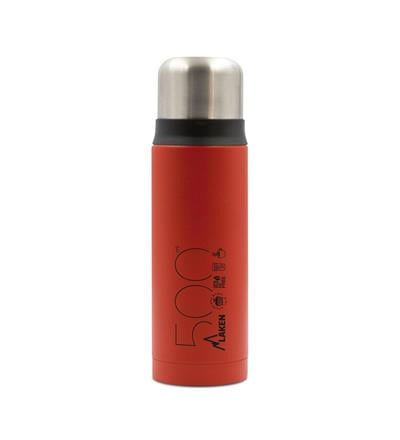 Laken Paslanmaz Çelik Termos Flask 0.5 L - Kırmızı
