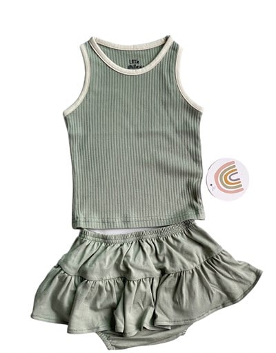 Little Basics Külot Etek - Sage