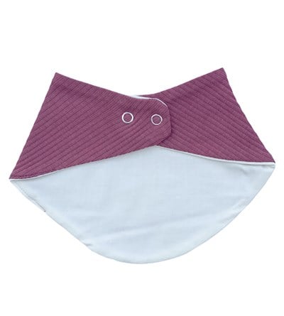 Little Basics Önlük - Fitilli Bordo / Düz Ivory