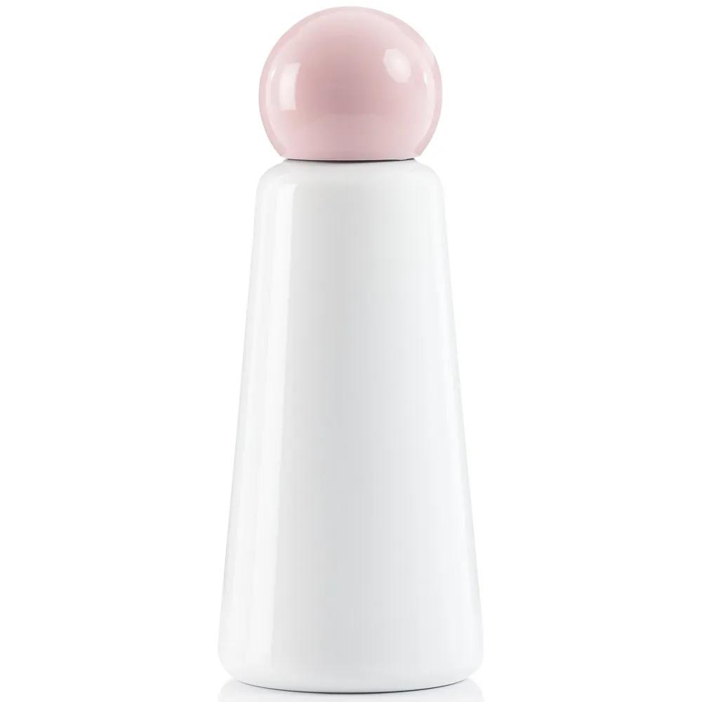 Lund London Skittle Water Bottle Termos 500ml - White-Pink
